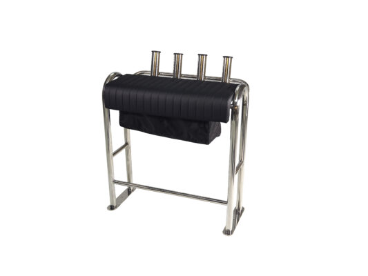 Bolster inox 2P con cañeros y bolsa